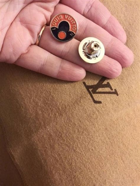 louis vuitton button replacement|louis vuitton button earrings.